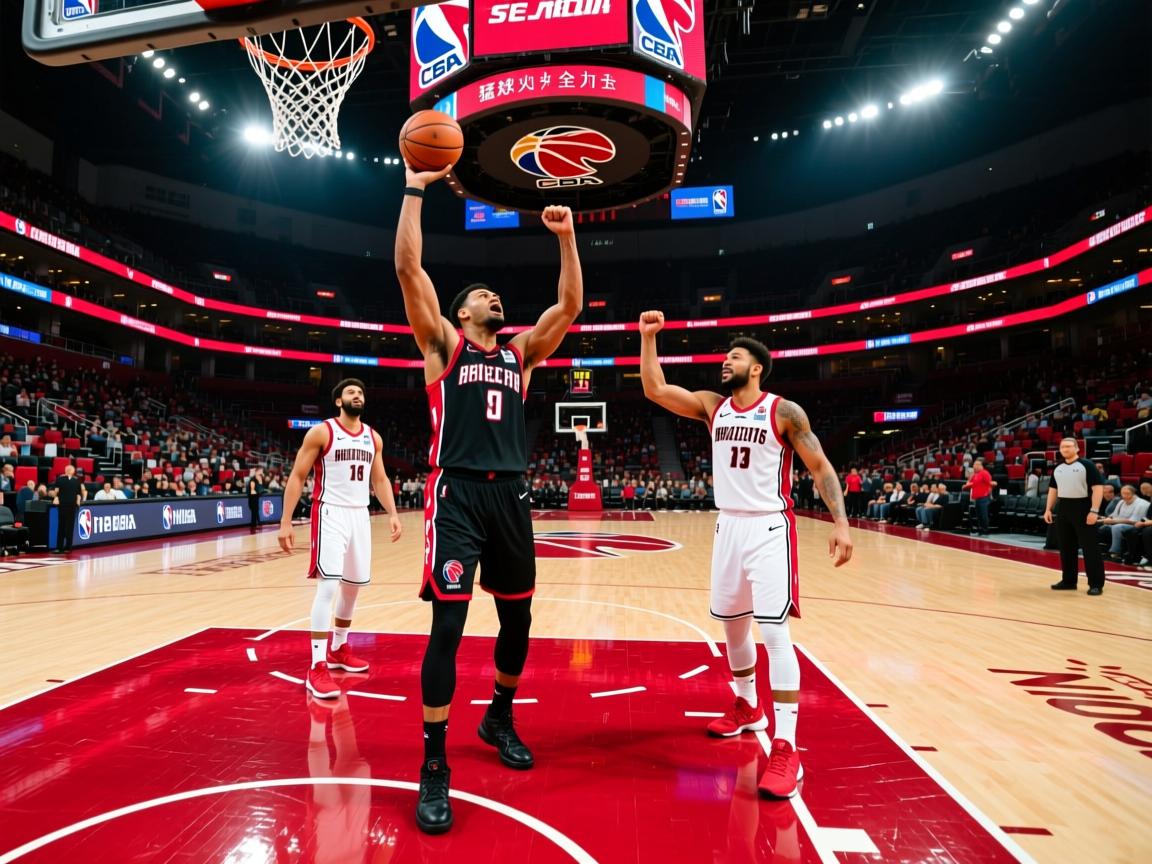 猛龙队外线火力全开，再度胜利